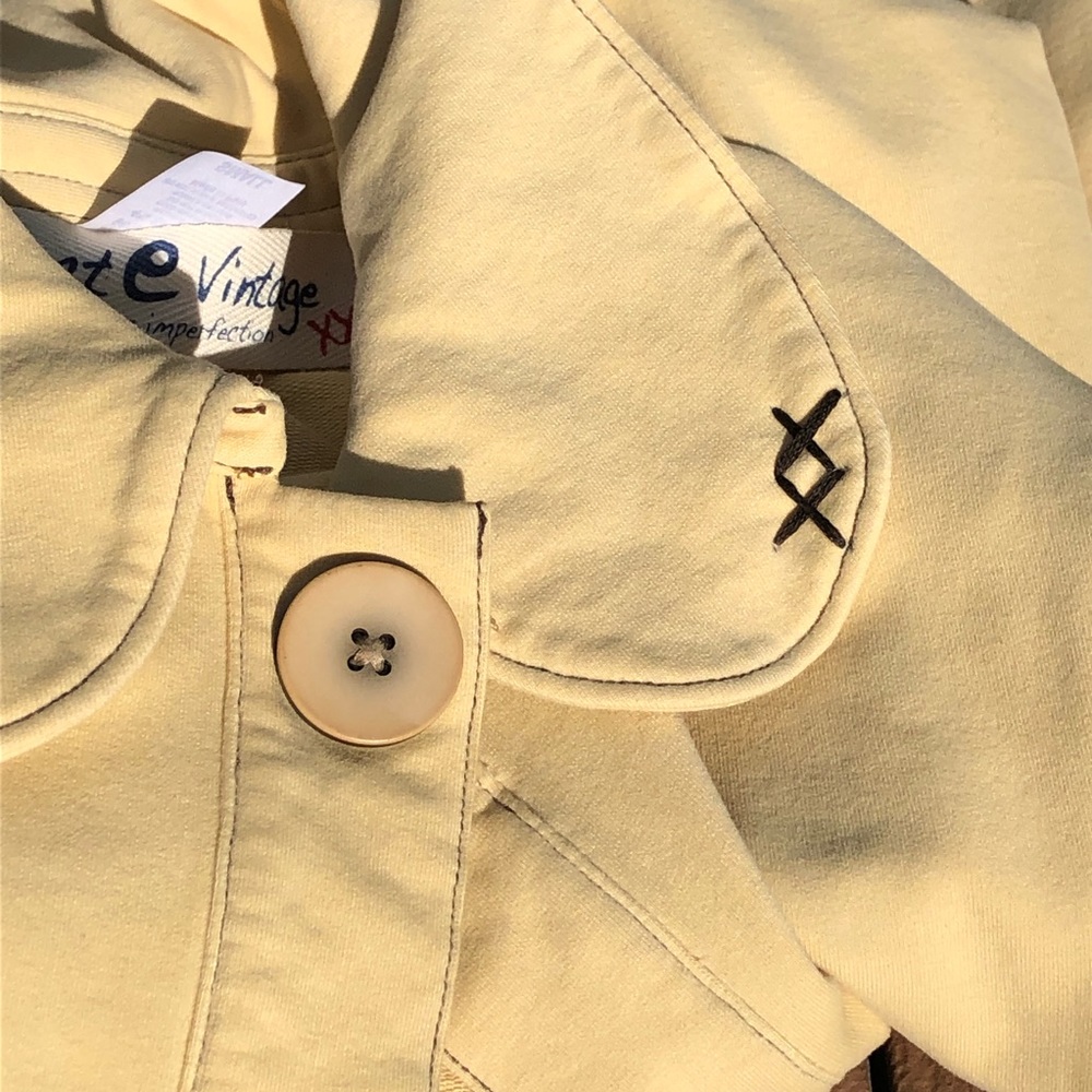 Project E Cream Button-Up Jacket - Picture 9 of 10